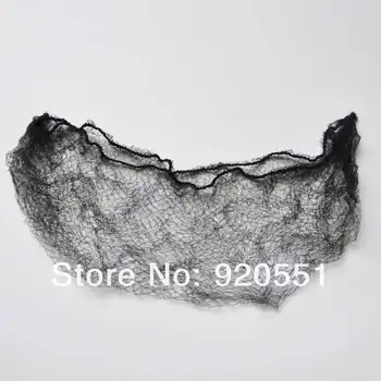 

50pcs Top Quality Black Nylon Hairnet for Bun Dancing Net