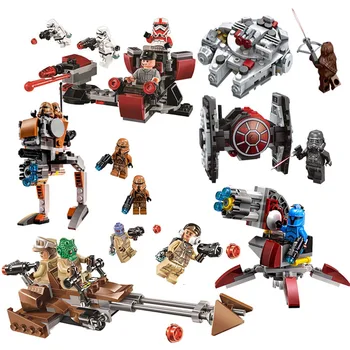 

NEW Star Wars Force Awakens Rebel Alliance Battle Action Building Blocks Bricks toy Compatible with Starwars Building Block