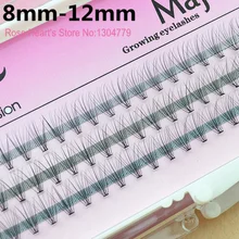 Естественный вид тонкий накладные ресницы Красота Макияж Индивидуальный Накладные ресницы расширение Инструменты L1602