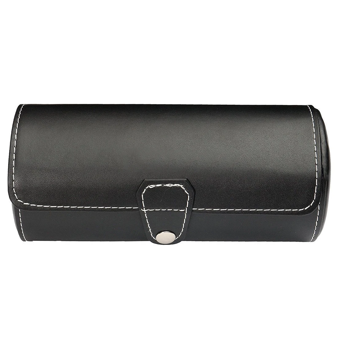 

Perfect-3 Slot Watch Box Travel Case Wrist Roll Jewelry Storage Collector Organizer