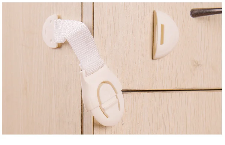 

Safety Lock especially for protects Children kids in household for Container Cabinet Table Desk Drawer