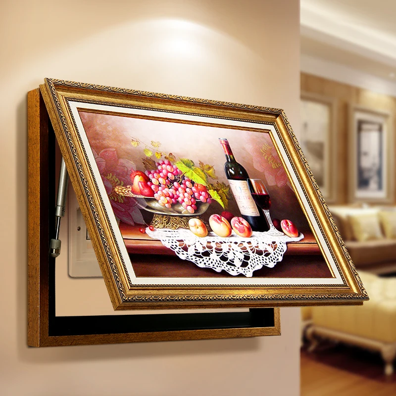 

American Meter Box Decorative Painting Hydraulic Distribution Box European Living Room Paintings Electric Switch Box Decoration