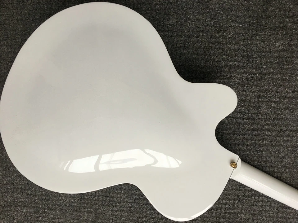 Free shipping New Arrival G L-5 L5 Jazz guitar F -Semi Hollow white color jazz Electric guitar 