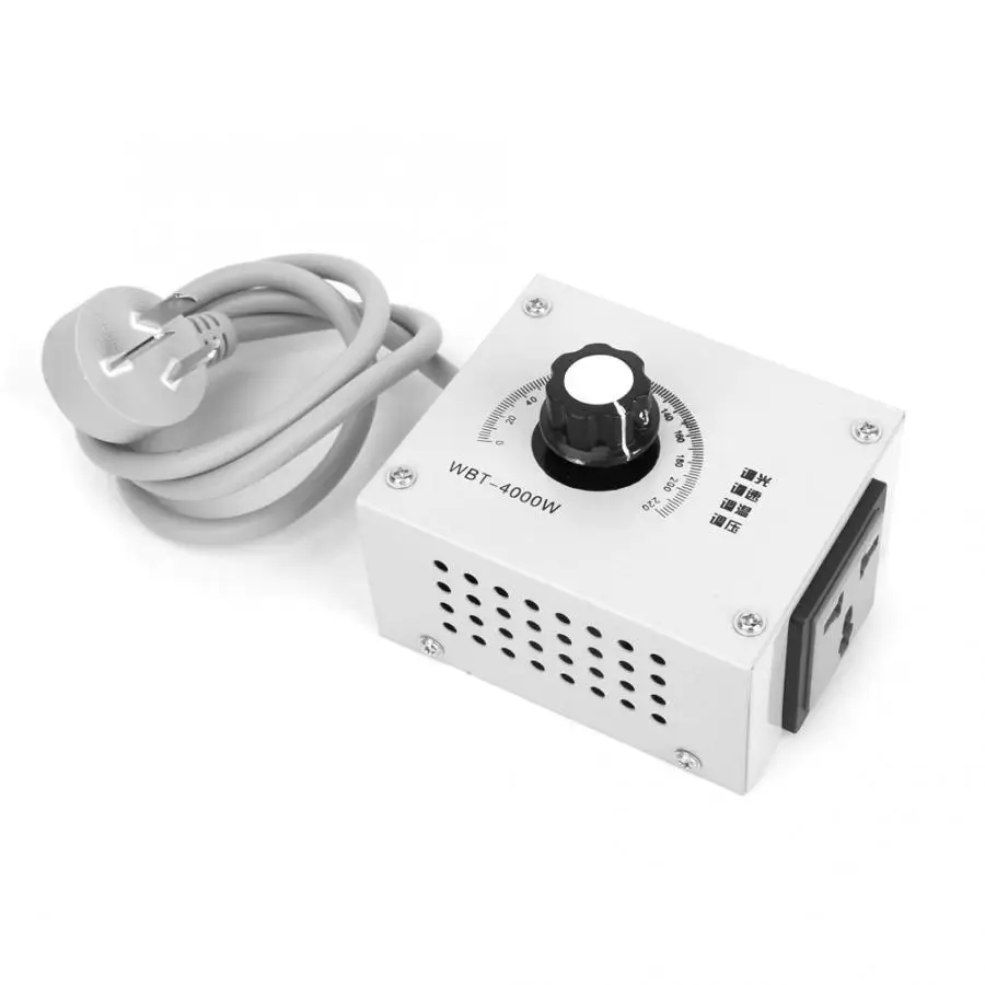 

220VAC High Power Controller Motor Speed Dimmer Variable Voltage Controller AU Plug new