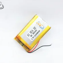 Li-Po 503455 503456 3,7 V 1100 мА/ч, Перезаряжаемые литий-полимерный аккумулятор Батарея для gps-трекер DVR MP4 MP5 DVD