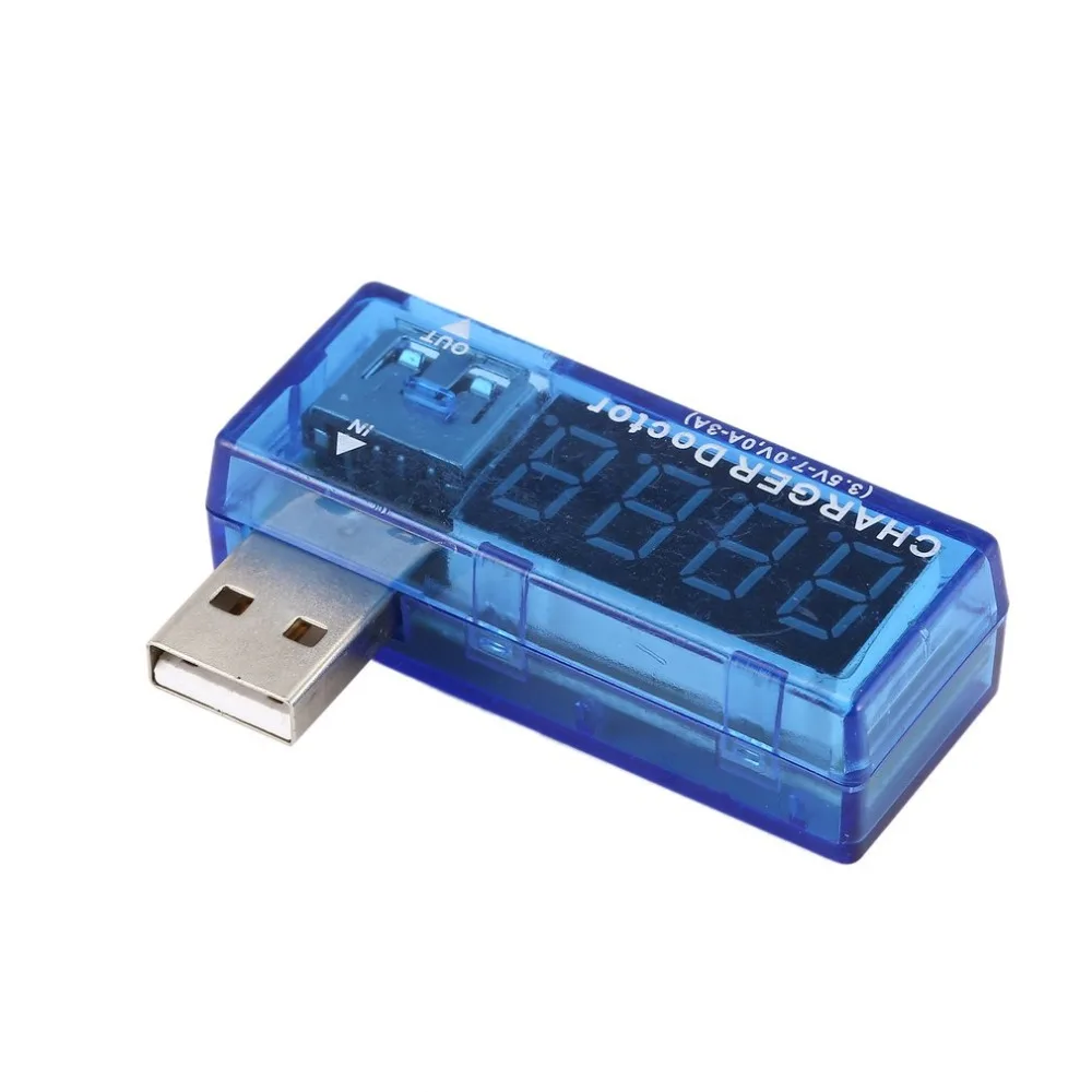 Usb тестер цифровой USB Ампер Вольтметр тестер напряжения тока детектор мобильный аккумулятор с ЖК-экраном