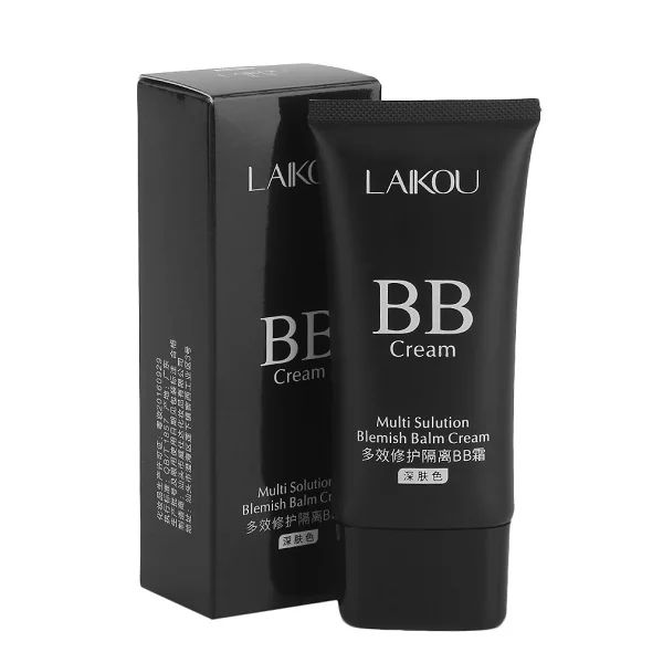 Laikou Профессиональный консилер для лица 50 г идеальное покрытие BB крем для женщин леди отбеливающий консилер для лица BB крем косметический инструмент - Цвет: dark skin color
