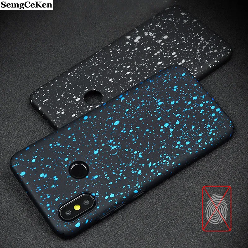 Матовый чехол SemgCeKen для xiaomi MI8 SE 8se mi 8 3d сверкающий блеск жесткая задняя крышка
