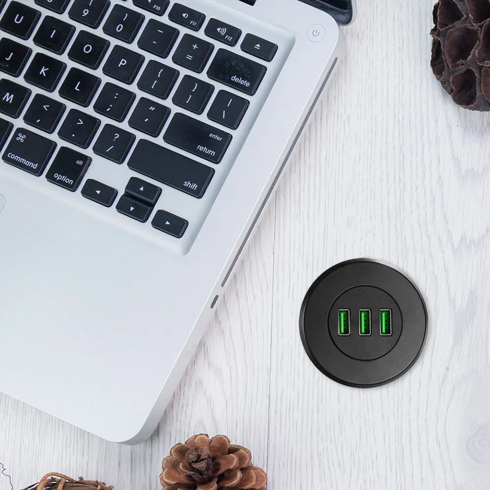 3 настольное зарядное usb устройство 5 V 3.1A офис домашний стол мобильный телефон