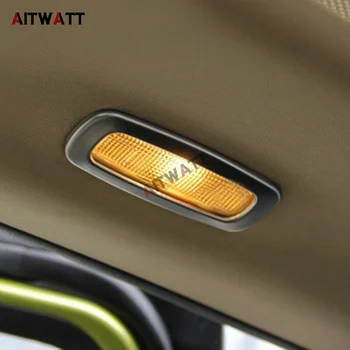 

For Suzuki Sx4 S-Cross Crossover 2014-2016 ABS Matte Inner Rear Seat Roof Top Reading Light Lamp Cover Trim Car Frame 2pcs