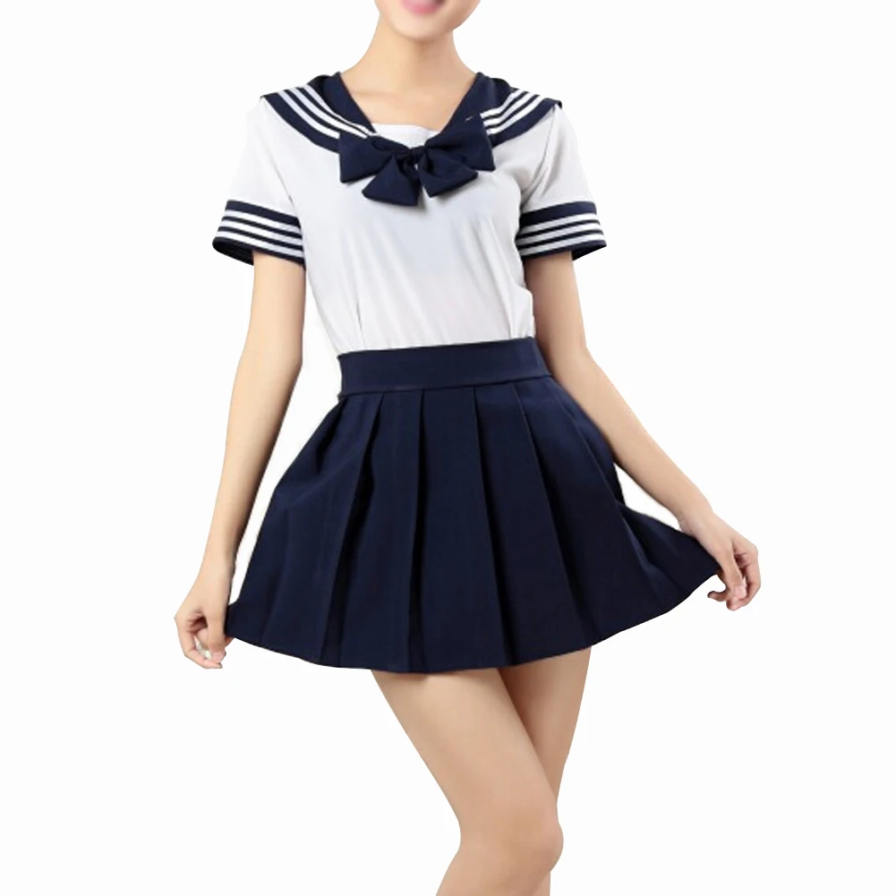 

SAF-Japanese School Uniform Dress Cosplay Costume Anime Girl Lady Lolita