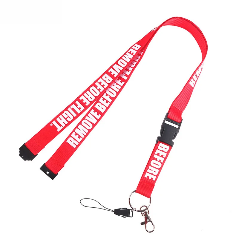 Aokin remove Before Flight ремешок для мобильного телефона шнурок для ключей шеи ремни ремешки держатель удостоверения личности брелок повесить веревку