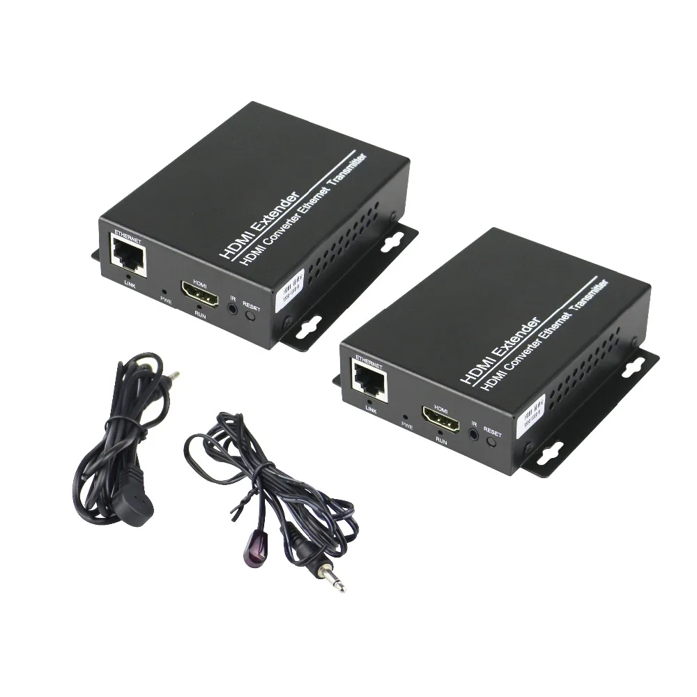 ИК удлинитель HDMI 120m по CAT5e/6 поддерживает один передатчик с несколькими