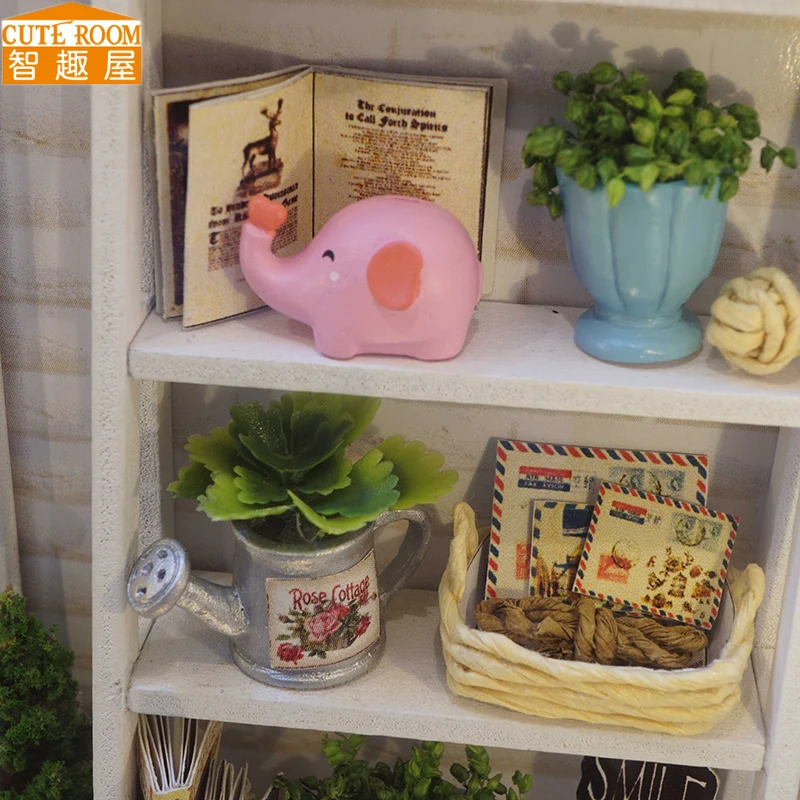 DIY деревянный дом Miniaturas с мебелью Миниатюрный Дом Кукольный домик игрушки для