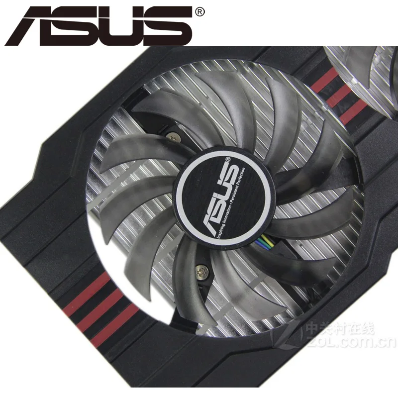 ASUS видеокарта Оригинал GTX 750Ti 2 Гб 128 бит GDDR5 видеокарты для nVIDIA Geforce GTX750Ti Hdmi Dvi б/у VGA