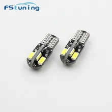 FStuning Carro Canbus LEVOU T10 W5W Estacionamento Sinal de Luz luz interior l para Ford Focus 2 1 Fiesta Kuga Mondeo 4 3 Fusão Trânsito