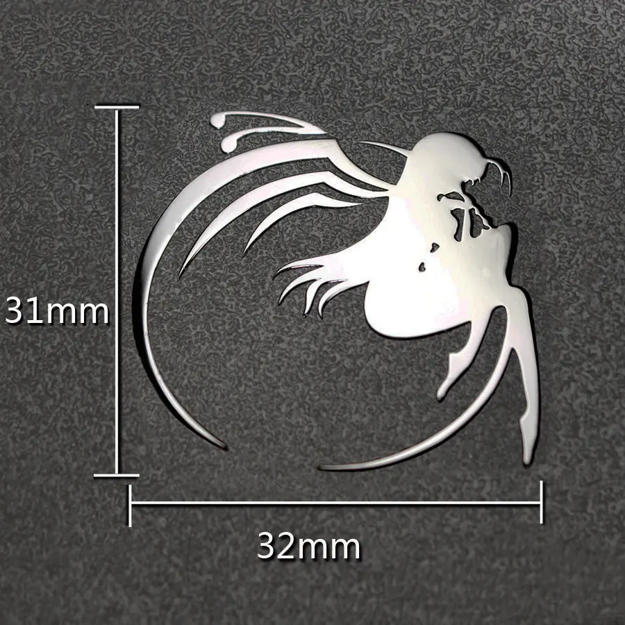 Classic Anime Accel World 3d Metal Stickers Luxury Phone Laptop