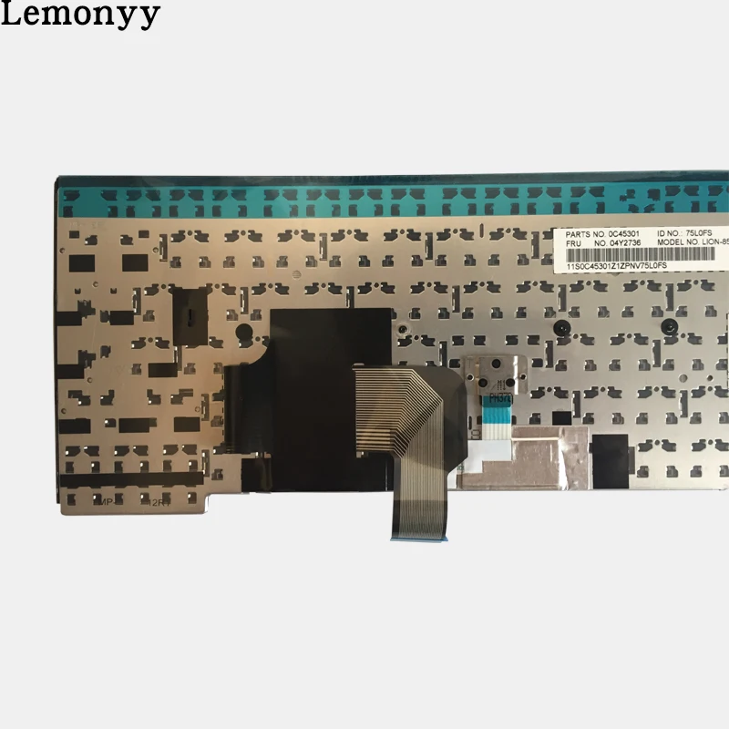 Испанский/SP Клавиатура для ноутбука LENOVO THINKPAD L440 L450 L460 T431 T431S T440 T440P T440S T450 T450S E431 E440 04Y2736