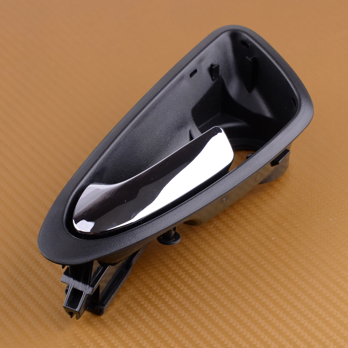 DWCX Left Side Black Car Interior Door Handle 6J1837113A Plastic & Metal Fit for Seat 2009