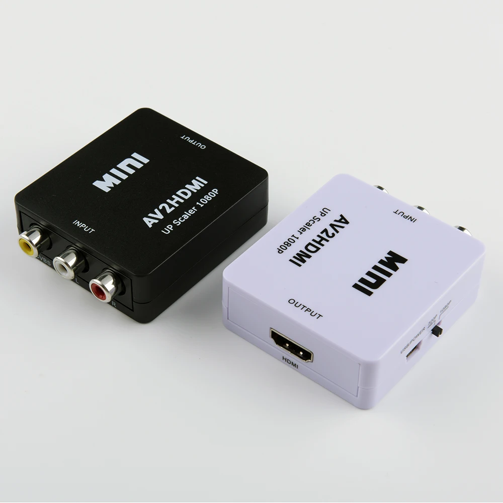  Audio e video converter av a hdmi HD converter mini av2hdmi up scaler 1080p mini AV al convertitore
