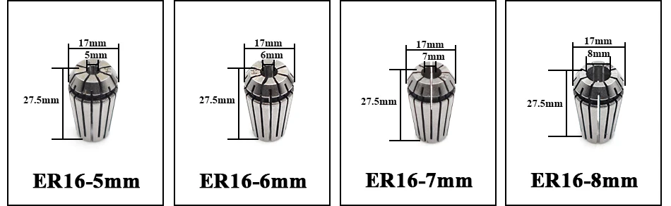 Aubalasti ER16 цанговый патрон с ЧПУ шпиндель ER16 цанговый токарный инструмент держатель Pinza ER16 цанговый набор от 1-10 мм для фрезерного станка с ЧПУ