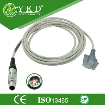 

2pcs/lot Direct Reusable CSI 5 pin pediatric soft tip Spo2 Sensor medical Pulse Oximeter Probes