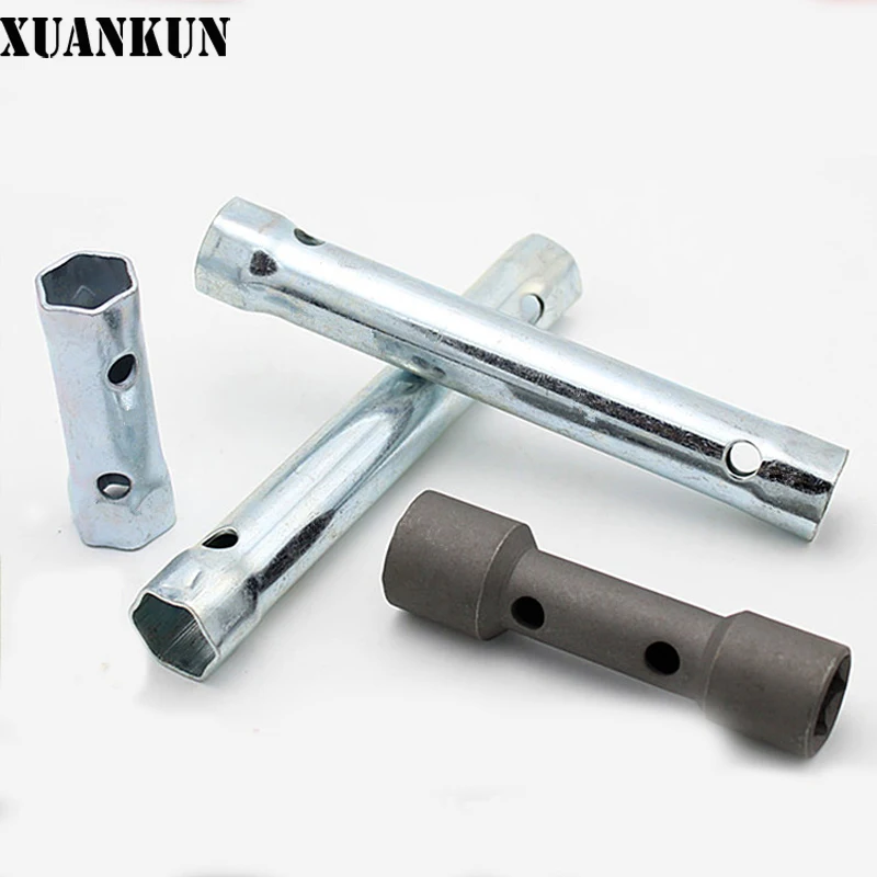 XUANKUN Motorcycle Tool Spark Plug Sleeve with Socket Wrench Spark Plug