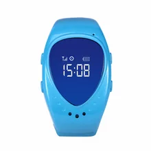 LEKEMI GPS tracking tracker watch phone for kids child children gps bracelet google map, sos button, free apps gsm gps locator