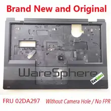 Верхняя крышка верхний чехол, не оставляет следов от пальцев, Камера отверстие для lenovo ThinkPad Йога L380 Йога S2 02DA297 460.0CT09.0003-нет FPR черный