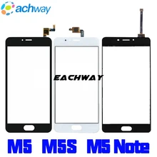 Сенсорный экран M5, переднее стекло, сенсорная панель M5 Note M5S Meizu M3S Mini Meilan M5 Note5, дигитайзер, объектив M5S, сенсорный датчик M5C