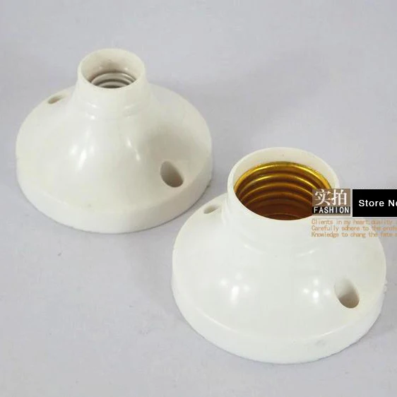 1PCS lamp socket screw lampholders surface mounted circular display