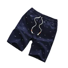 YG6188-A1367, новинка, мужские повседневные летние модные пляжные шорты с принтом в виде рыбьей кости, дешевая, Прямая с фабрики