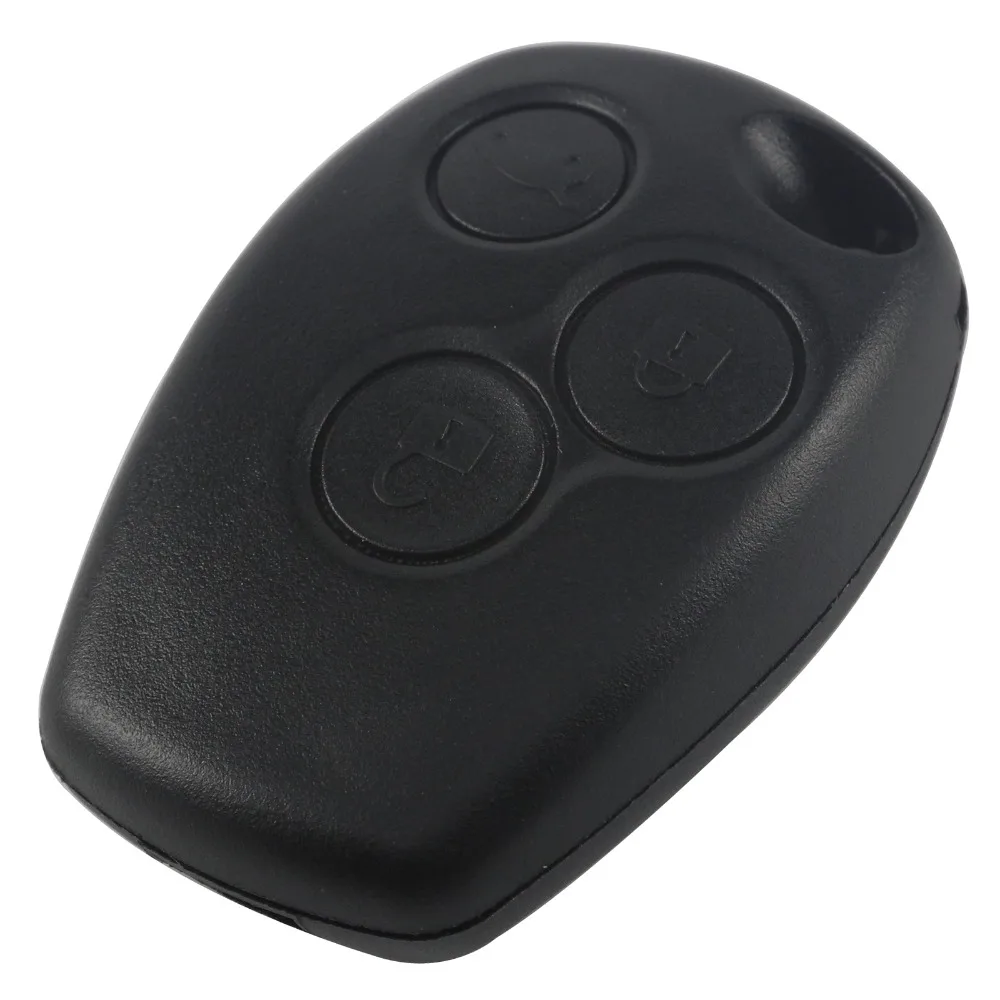 

20Pcs 2/3 Button Uncut Blank Blade Replacement Car Key Cover Case Fob for Renault Dacia Modus Clio 3 Twingo Kangoo Key Shell