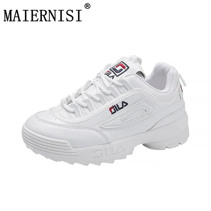 

Retro brand Vulcanize Shoes lady Casual sneakers platform white wedge Autumn Winter hick Soled footwear Breathable chaussure