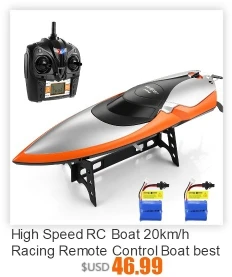 Водонепроницаемый JJRC S5 RC лодки 1:47 2,4G Ультра-длинная выносливость пульт дистанционного управления гоночная лодка 650 мАч батарея 10 км/ч скорость Наружная игрушка