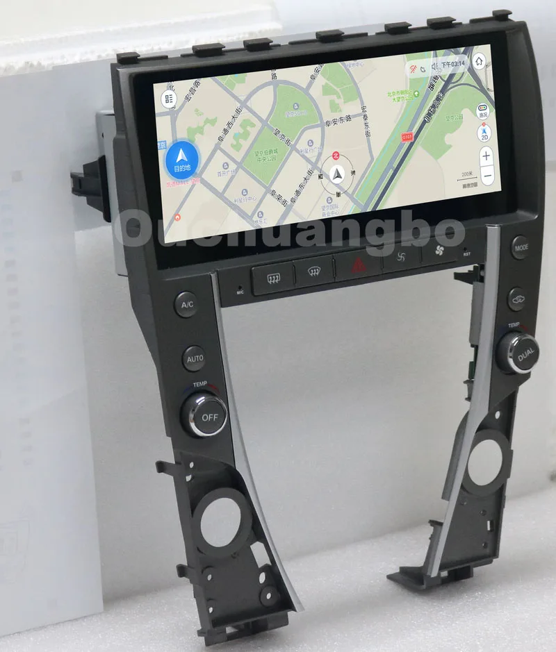 Ouchuangbo 8 дюймов Автомобильный Стерео gps радио для Lexus ES ES240 ES350 2006 2012 поддержка 4 ядра