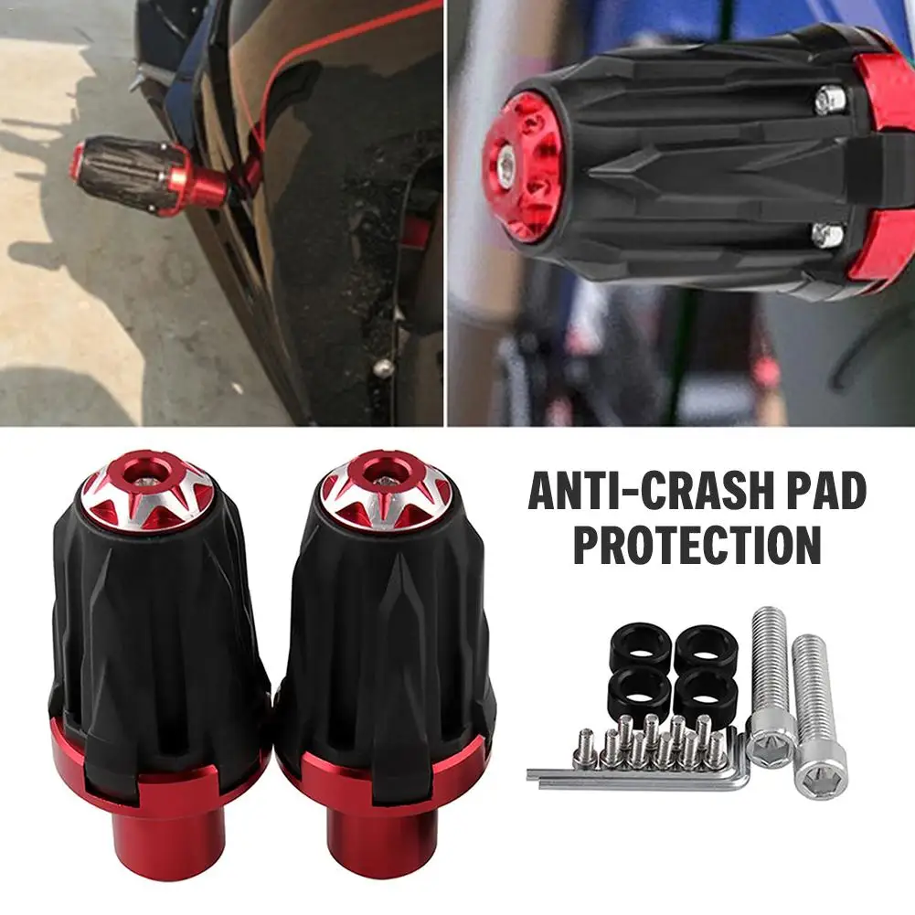 

Motorcycle Frame Slider Anti Crash Caps engine protection Exhaust Frame slider protector Aluminum Alloy anti crash pads