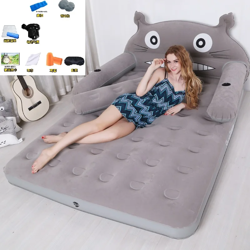 Inflatable Air Bed Double Rumah Tangga Udara Bantal Sofa Malas Bantal Sofa Malas