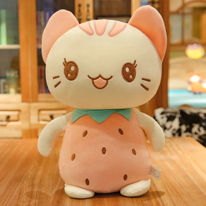Nooer мягкие Kawaii клубника кошка ананас олень плюшевые игрушки плюшевая кукла животного подарок на день рождения