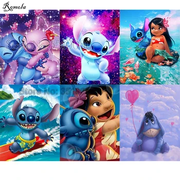 

5D DIY diamond paintings Cartoon doll full square/round drill Embroidery Pattern 3D Cross stitch kits mosaic wall stickers