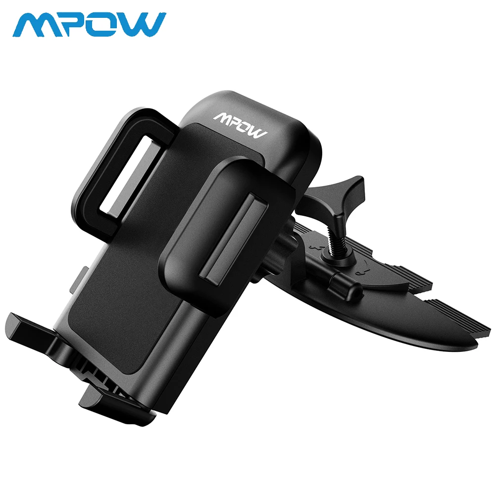 

Mpow MCM3 Car Holder Grip Pro Universal CD Slot Car Cradle Mount Holder Stand for iPhone X/8/8Plus/7/7Plus/6s/6P/5S Galaxy S5