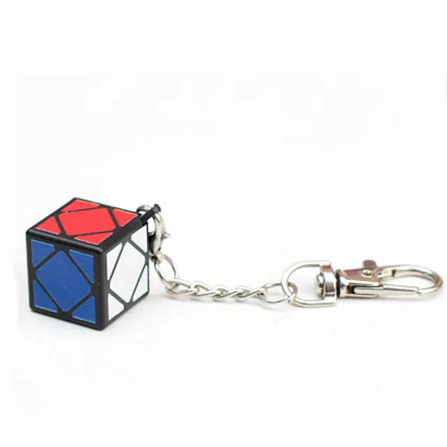 Pocket sized KeyChain Magic Cube 2x2x2 3x3x3 Mini 15 mm Cubo Magico Keychian Educational Toy For