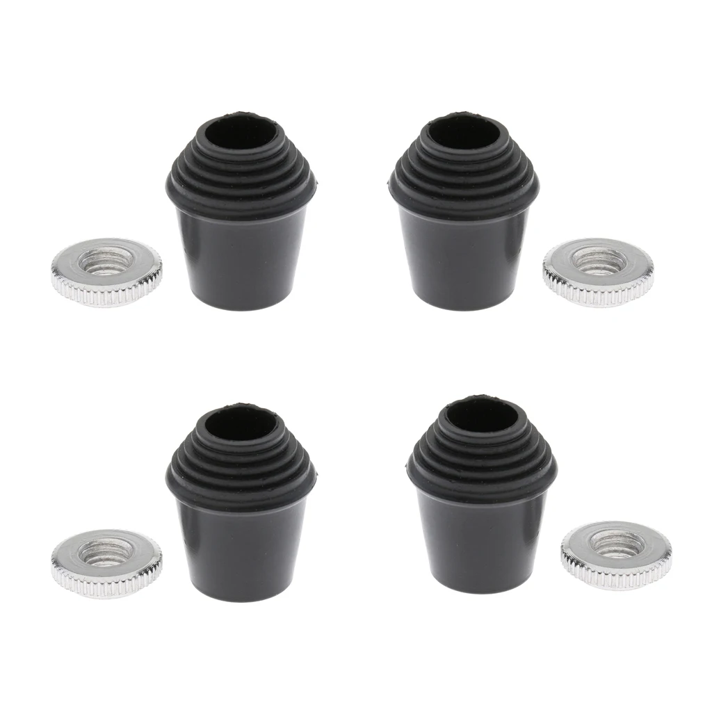  4 Sets Metal Bass Drum Legs Parts Percussion Instrument Parts For Percussion Instruments Parts Replacement Durable Anti-rust