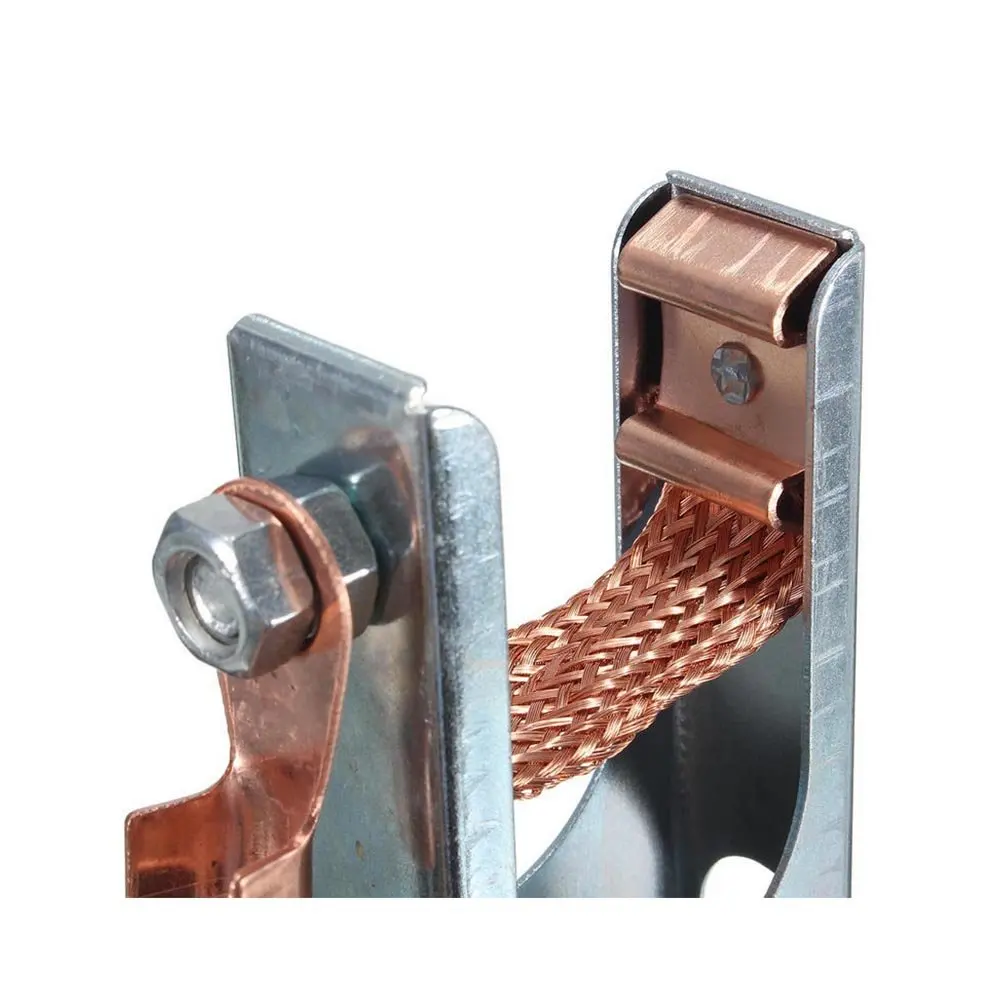 300Amp Arc Welding Ground Clamp Earth Ground Copper Grip Clip Clamp and Cable 23Feet 7m