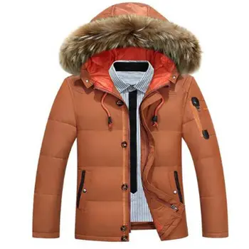 

b 90% white duck down Men 's jackets 2018 winter new fashion coats,overcoat,outwear,parka,trench plus size XS-XXXL