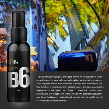 

2019 New Fashion Car Glass Windshield Side Windows Anti-fog Coating Auto Maintenance Accessories For Car SUV