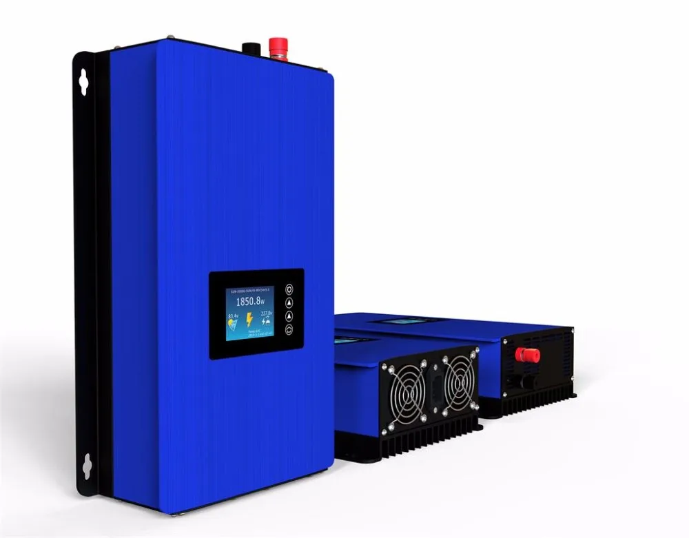 

1000W Solar Grid Tie Inverter with Limiter, DC45-90V to 110VAC MPPT Pure Sine Wave Power Inverter