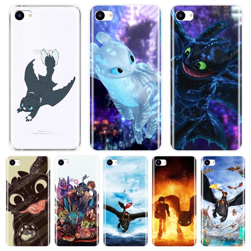 

Back Cover For Meizu 15 Lite 16 Plus 16th 16x Silicone Soft How To Train Your Dragon Phone Case For Meizu U10 U20 Pro 6 7 Plus