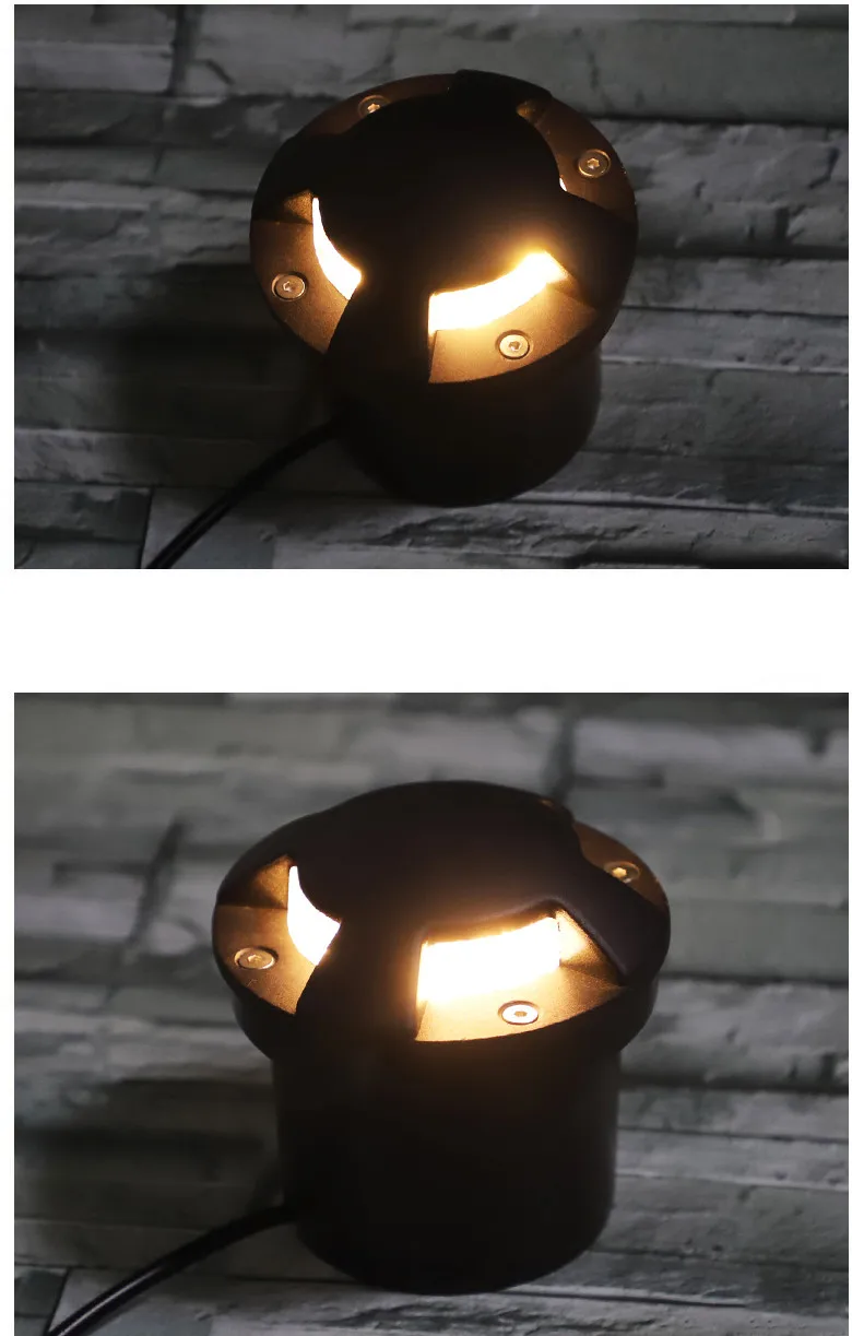 Conduziu a Lâmpada Conduziu a Etapa Lâmpada de Assoalho à Prova Luz de Parede Subterrâneo w Escadas Recessed 220 Passo Dwaterproof Água Led Footlight 12 v Rgb 9 10 Lâmpadas subterrâneas