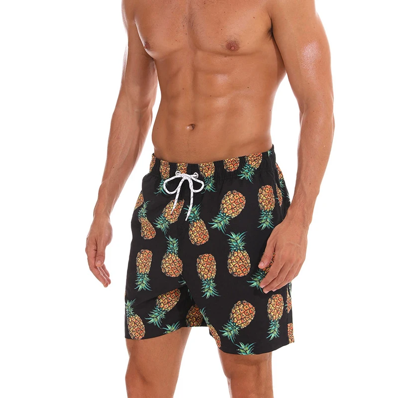 Men Swimwear Briefs Mens Swim Bikini Swimwear S-3XL Cute Pineapples ALAZA Mens Swim Briefs